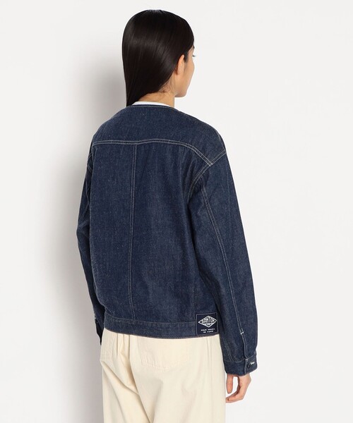 DANTON（ダントン）の「WOMEN'S DENIM COLLARLESS BLOUSON