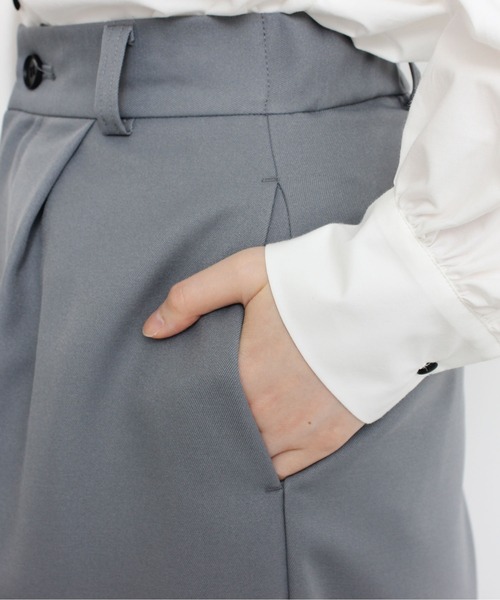 I am I in fact...(アイアムアイインファクト)の「SHIKAKU pants(その他パンツ・レディース・ブラック/グレー・FREE)」の16枚目の写真