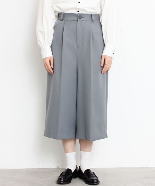 I am I in fact...(アイアムアイインファクト)の「SHIKAKU pants(その他パンツ・レディース・ブラック/グレー・FREE)」の12枚目の写真