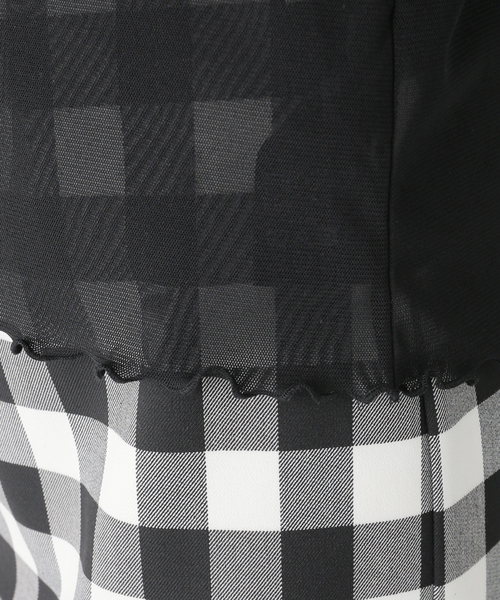 La TOTALITE(ラトータリテ)の「シアーハイネックカットソー(Tシャツ/カットソー・レディース・ベージュ/ホワイト/ブラック・FREE)」の13枚目の写真