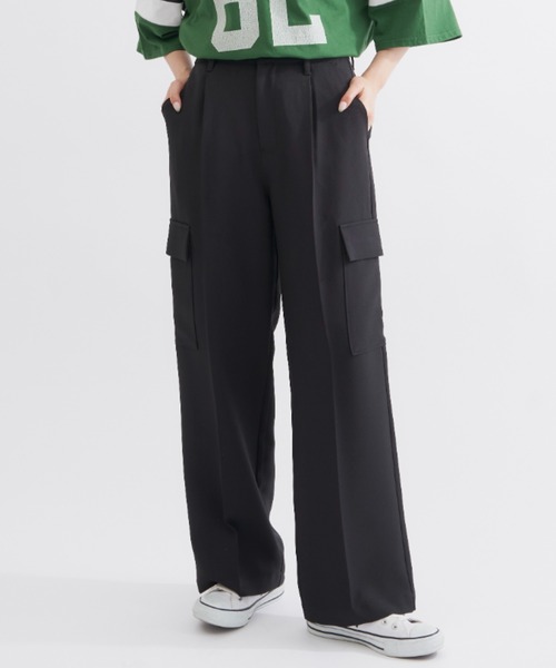 EDIT Gris（エディットグリ）の「カーゴスラックスパンツ（カーゴ  