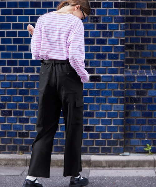 EDIT Gris（エディットグリ）の「カーゴスラックスパンツ（カーゴ  