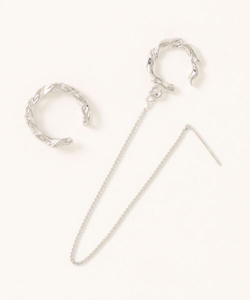 PARKS TOKYO SELECT（パークストウキョウセレクト）の「イヤーカフ2点セット（イヤーカフ・レディース・シルバー/ゴールド・FREE）」の10枚目の写真