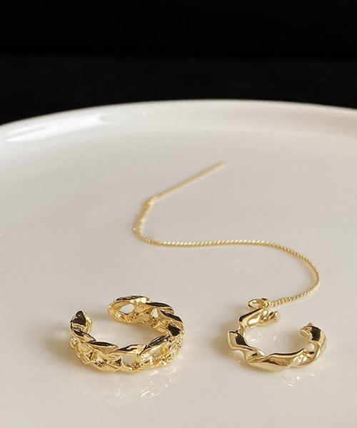 PARKS TOKYO SELECT（パークストウキョウセレクト）の「イヤーカフ2点セット（イヤーカフ・レディース・シルバー/ゴールド・FREE）」の17枚目の写真