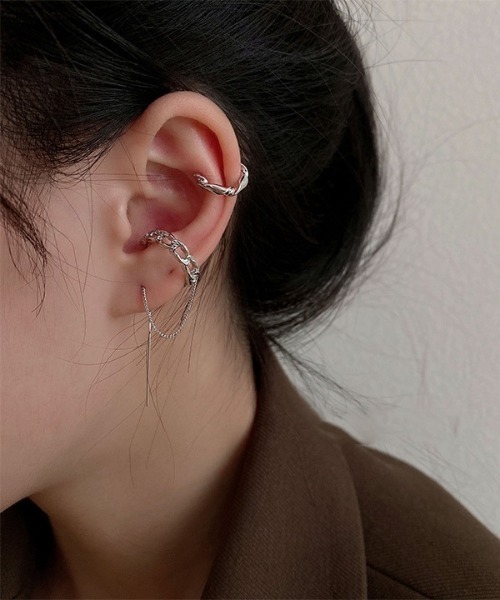 PARKS TOKYO SELECT（パークストウキョウセレクト）の「イヤーカフ2点セット（イヤーカフ・レディース・シルバー/ゴールド・FREE）」の14枚目の写真