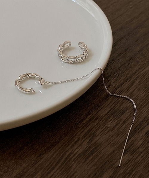 PARKS TOKYO SELECT（パークストウキョウセレクト）の「イヤーカフ2点セット（イヤーカフ・レディース・シルバー/ゴールド・FREE）」の8枚目の写真