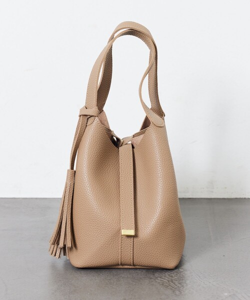 FREAK'S STORE（フリークスストア）の「【限定展開】フリンジハンドバッグ（ハンドバッグ・レディース・ベージュ/ブラック/チャコール・ONE SIZE）」の8枚目の写真