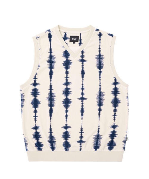 HUF（ハフ）の「SEISMOGRAM VELOUR VEST / HUF ベロア ベスト