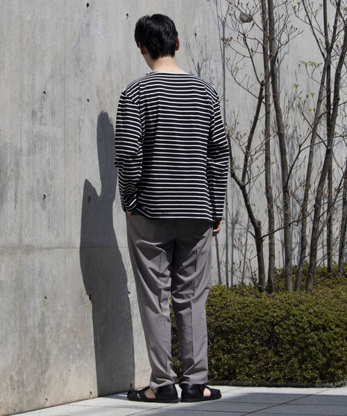 GLOSTER（グロスター）の「【GLOSTER/グロスター】サマートロピカル タック入りイージーパンツ イージーケア（その他パンツ・メンズ・グレイッシュベージュ/グリーン/ネイビー・S/L/M）」の11枚目の写真