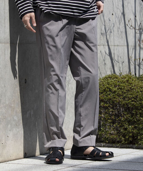 GLOSTER（グロスター）の「【GLOSTER/グロスター】サマートロピカル タック入りイージーパンツ イージーケア（その他パンツ・メンズ・グレイッシュベージュ/グリーン/ネイビー・S/L/M）」の14枚目の写真