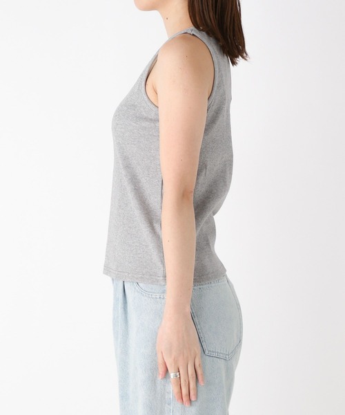Heather(ヘザー)の「カップ付きアメスリタンク 199314(タンクトップ・レディース・グレー/オフホワイト/ブラック・FREE)」の16枚目の写真