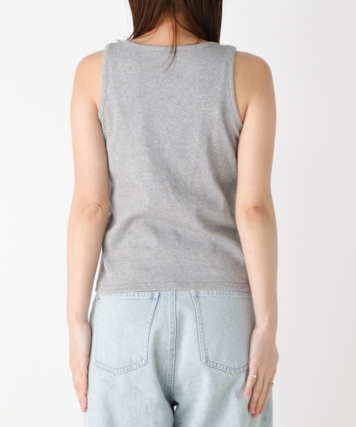 Heather(ヘザー)の「カップ付きアメスリタンク 199314(タンクトップ・レディース・グレー/オフホワイト/ブラック・FREE)」の17枚目の写真