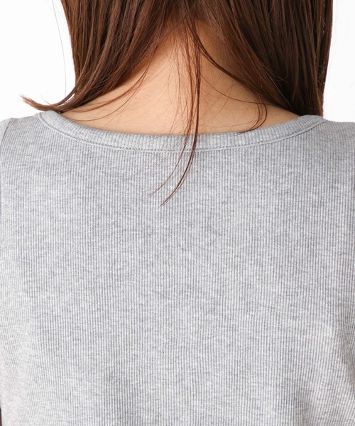 Heather(ヘザー)の「カップ付きアメスリタンク 199314(タンクトップ・レディース・グレー/オフホワイト/ブラック・FREE)」の18枚目の写真