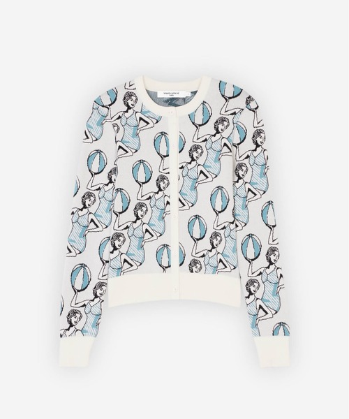 DANCING GIRLS FITTED CARDIGAN