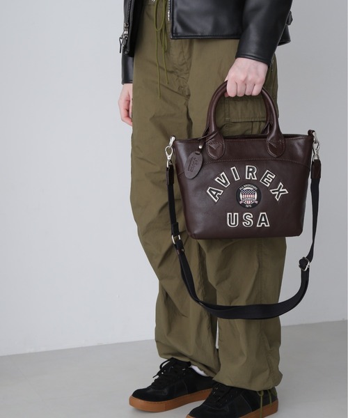 AVIREX（アヴィレックス）の「《直営店限定》VARSITY LEATHER