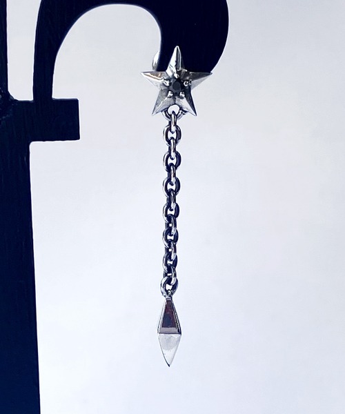 bizarre(ビザール)の「スターリーシルバーロングピアス SILVER(ピアス(片耳用)・レディース・シルバー・FREE)」の3枚目の写真
