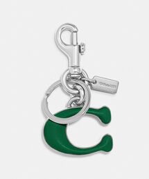 ◇コーチ◇ キーホルダー / 地球 / シグネチャー柄 COACH（コーチ） 並行輸入 キーホルダー レインボー シグネチャー