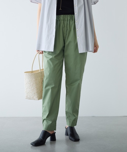 PUAL CE CIN(ピュアルセシン)の「ツイルストレッチスリムパンツ(その他パンツ・レディース・ベージュ/ライトベージュ/カーキ/ブラック・FREE)」の20枚目の写真