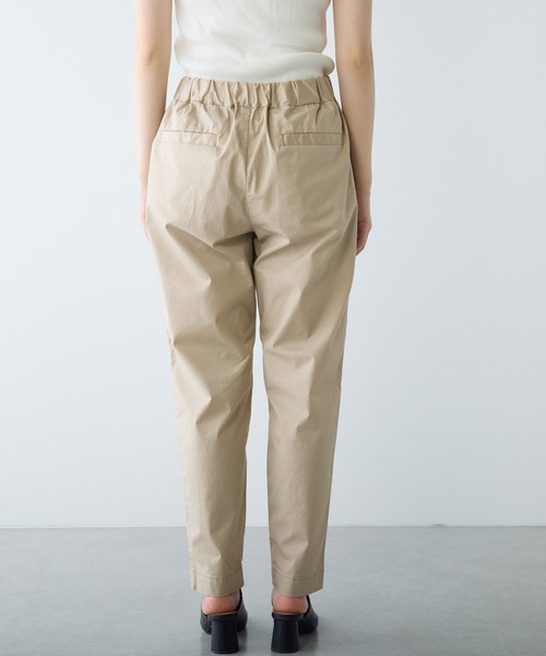 PUAL CE CIN(ピュアルセシン)の「ツイルストレッチスリムパンツ(その他パンツ・レディース・ベージュ/ライトベージュ/カーキ/ブラック・FREE)」の7枚目の写真