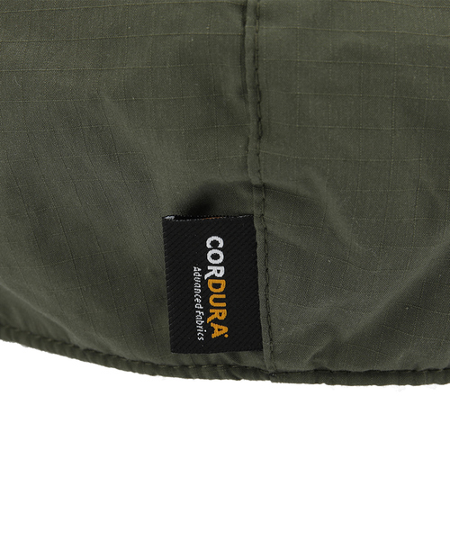 RIVER UP(リバーアップ)の「【Cordura】オーガニックコットン ユニセックス コーデュラ リップ ベレー(ハンチング/ベレー帽・メンズ・ベージュ/モスグリーン/ブラック/グレー・フリー)」の5枚目の写真