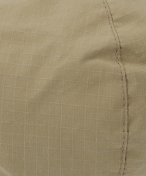 RIVER UP(リバーアップ)の「【Cordura】オーガニックコットン ユニセックス コーデュラ リップ ベレー(ハンチング/ベレー帽・メンズ・ベージュ/モスグリーン/ブラック/グレー・フリー)」の9枚目の写真