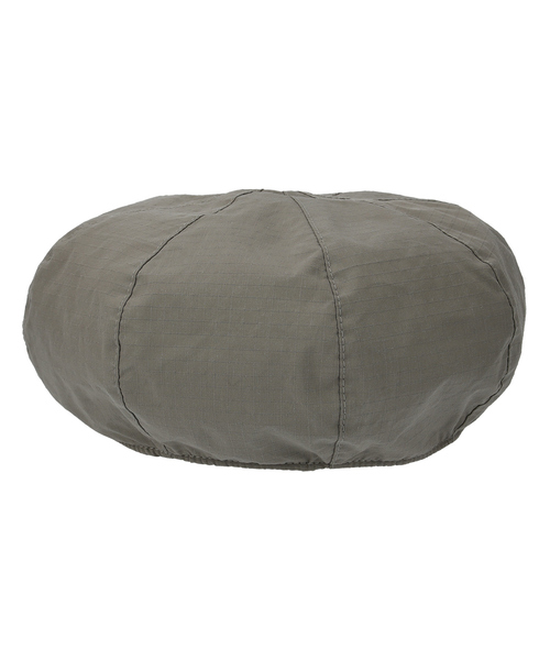 RIVER UP(リバーアップ)の「【Cordura】オーガニックコットン ユニセックス コーデュラ リップ ベレー(ハンチング/ベレー帽・メンズ・ベージュ/モスグリーン/ブラック/グレー・フリー)」の12枚目の写真