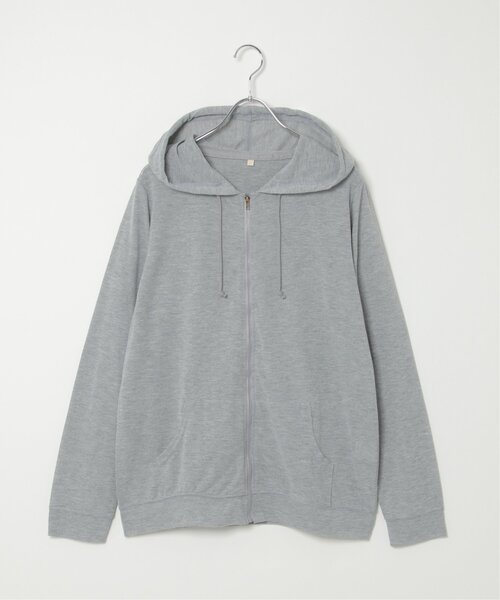 LBC（エルビーシー）の「UVパーカー LL（パーカー・レディース・ブラック/グレー/オフホワイト/オリーブ/ライトグレー・LL）」の5枚目の写真