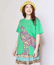 【チャイハネ】洋輔×Amina きつね親子Tシャツ