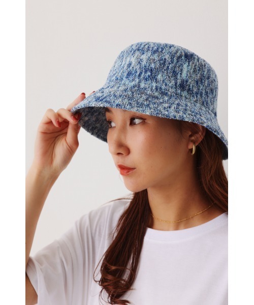 RODEO CROWNS WIDE BOWL(ロデオクラウンズワイドボウル)の「MIX BUCKET HAT(ハット・レディース・レッド系その他/ブルー系その他/ブラック系その他・FREE)」の6枚目の写真