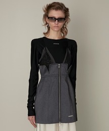 PRANK PROJECT | 【23AUTUMN先行予約商品】レースコンビビスチェ / Lace Combination Bustier(その他トップス)