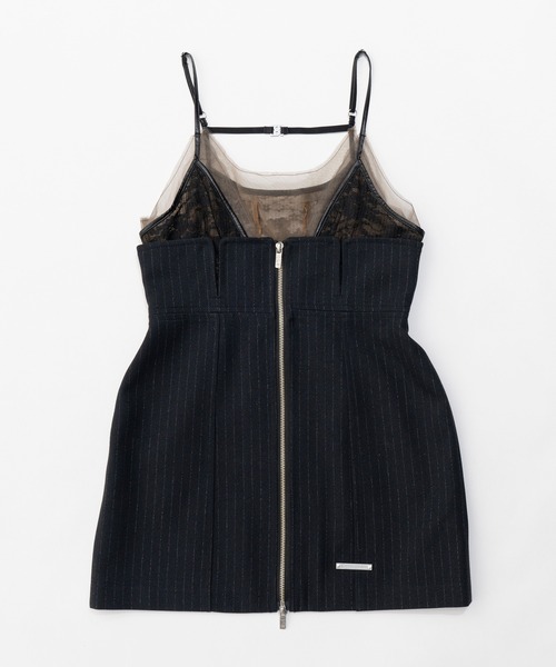 PRANK PROJECT(プランクプロジェクト)の「レースコンビビスチェ / Lace Combination Bustier(その他トップス・レディース・ネイビー/グレー/ブラック・FREE)」の17枚目の写真