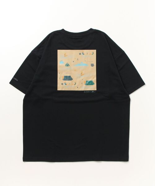 Columbia（コロンビア）の「コロンビア  クレストトゥバレーショートスリーブTシャツ（Tシャツ/カットソー・メンズ・ブルー/ブラック/ホワイト・L/LL/M）」の4枚目の写真