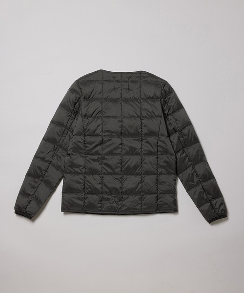 ROPE'（ロペ）の「【高評価】【TAION】別注Ｖネックショートダウンブルゾン（ダウンジャケット/コート・レディース・ブラック/ベージュ系その他/キナリ・L/M）」の6枚目の写真