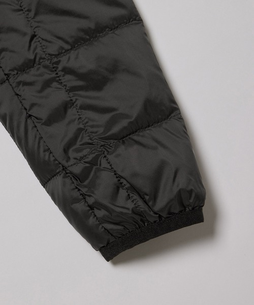 ROPE'（ロペ）の「【高評価】【TAION】別注Ｖネックショートダウンブルゾン（ダウンジャケット/コート・レディース・ブラック/ベージュ系その他/キナリ・L/M）」の9枚目の写真