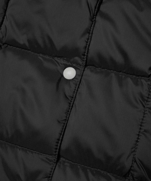 ROPE'（ロペ）の「【高評価】【TAION】別注Ｖネックショートダウンブルゾン（ダウンジャケット/コート・レディース・ブラック/ベージュ系その他/キナリ・L/M）」の12枚目の写真