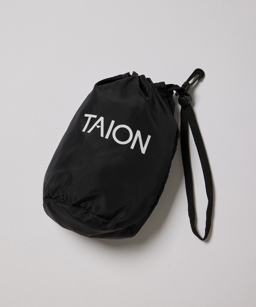 ROPE'（ロペ）の「【高評価】【TAION】別注Ｖネックショートダウンブルゾン（ダウンジャケット/コート・レディース・ブラック/ベージュ系その他/キナリ・L/M）」の16枚目の写真