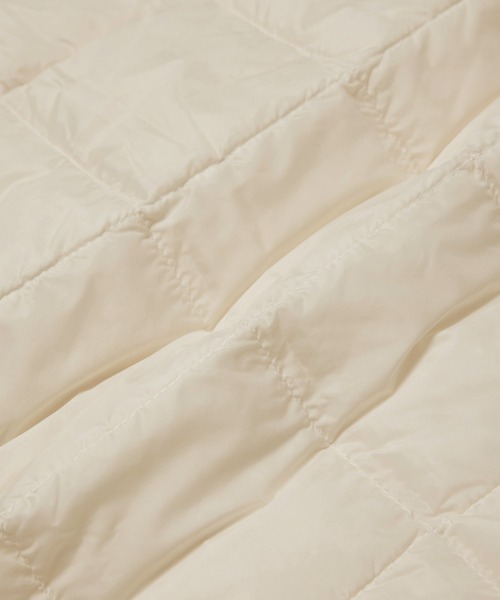 ROPE'（ロペ）の「【高評価】【TAION】別注Ｖネックショートダウンブルゾン（ダウンジャケット/コート・レディース・ブラック/ベージュ系その他/キナリ・L/M）」の18枚目の写真