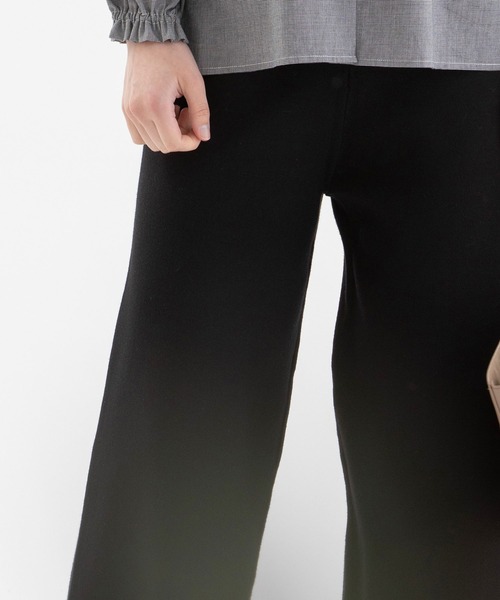 nop de nod(ノップドゥノッド)の「12ゲージプレーティング総針ストレートパンツ(その他パンツ・レディース・ブラック/ダークブルー/ダークグレー・3)」の8枚目の写真