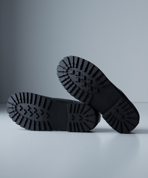 CIASENSE（シアセンス）の「＋6.8cm High Sole Dress LaceShoes Plain Toe  ハイソール ドレス レースシューズ プレーントゥ（ドレスシューズ・メンズ・ブラック・44/40/42）」の16枚目の写真