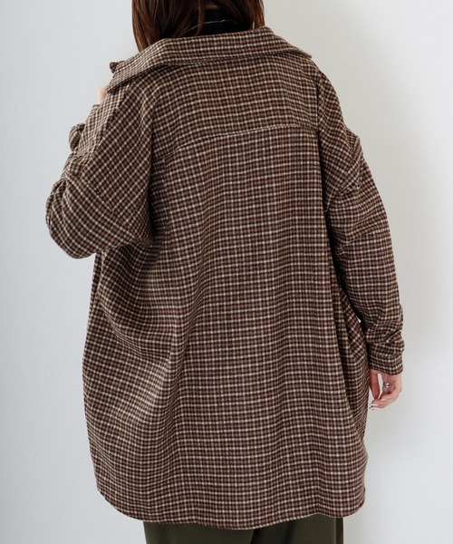 FUNALIVE（ファンアライブ）の「Vintage check heavy flannel shirt / ヴィンテージチェック ヘビーネルシャツ unisex（シャツ/ブラウス・メンズ・グリーン系/オレンジ系/ベージュ系/ブラック系/グレー系/ブラウン系・F）」の20枚目の写真