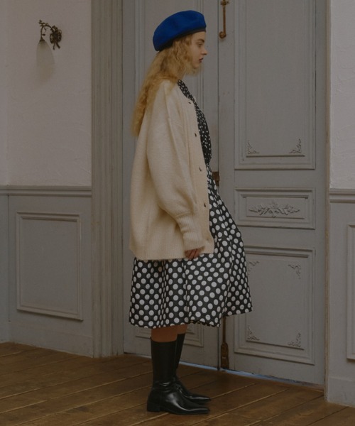 manana suerte(マニャーナスエルテ)の「ジャガードDOTボリュームパンツ(その他パンツ・レディース・ブラック・FREE)」の8枚目の写真