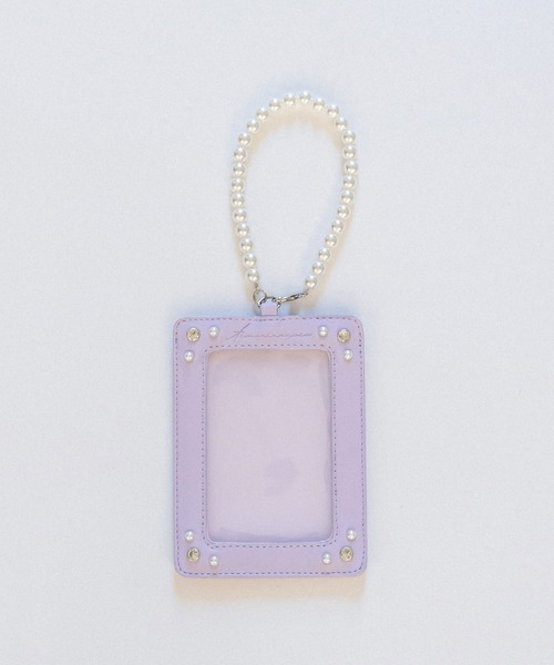 OLIVE des OLIVE（オリーブデオリーブ）の「Aimerianejoieフォトケース　1032200100（その他雑貨・レディース・ピンク/ブラック/ラベンダー/オフホワイト/サックスブルー・FREE）」の4枚目の写真