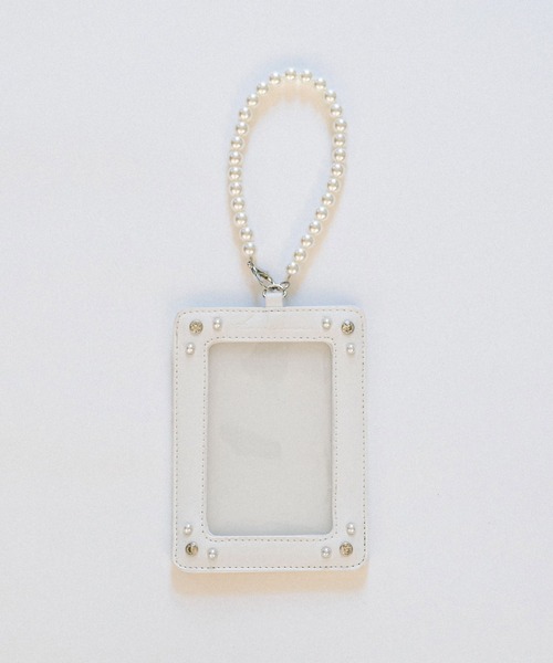 OLIVE des OLIVE（オリーブデオリーブ）の「Aimerianejoieフォトケース　1032200100（その他雑貨・レディース・ピンク/ブラック/ラベンダー/オフホワイト/サックスブルー・FREE）」の2枚目の写真