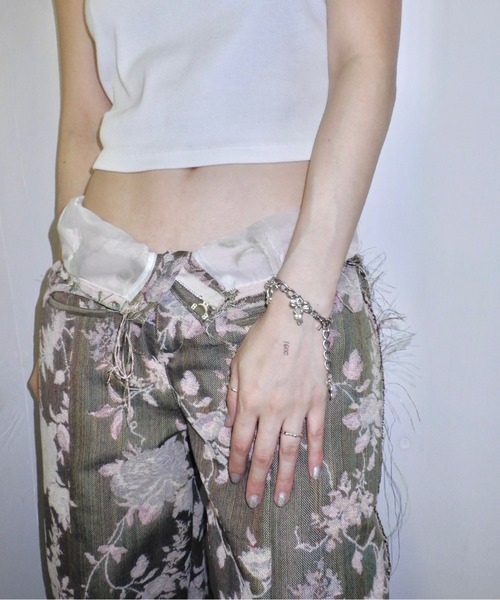 musubore（ムスボレ）の「ribbon charm bracelet / リボンチャームブレスレット（ブレスレット・レディース・シルバー・FREE）」の21枚目の写真