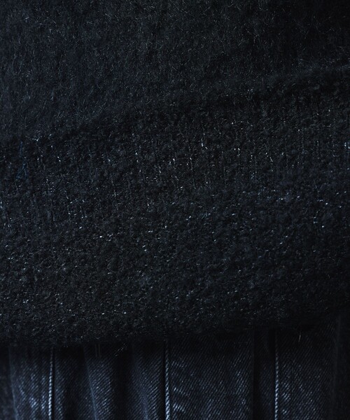 FREAK'S STORE（フリークスストア）の「FREAK’S STORE/フリークスストア シャギーニット クルーネック/プルオーバー（ニット/セーター・メンズ・ブラック/ベージュ/オレンジ/ブラウン/グリーン・SMALL/MEDIUM/LARGE）」の17枚目の写真