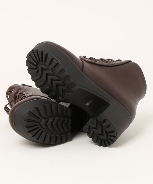 Sugar Sugar（シュガーシュガー）の「【SUGAR SUGARシュガーシュガー】レースアップブーツ（ブーツ・レディース・ダークブラウン/ブラック・S/M/L/LL）」の22枚目の写真