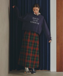 N.（N. Natural Beauty Basic） | 【S Size Line】◆チェック柄Ａラインツイードスカート(スカート)