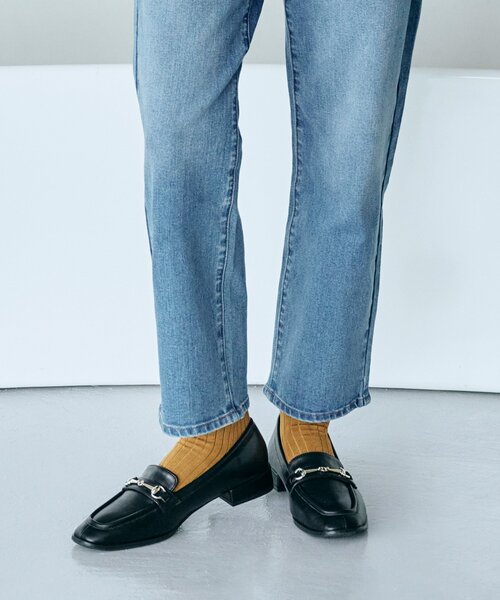 grove(グローブ)の「◆メタルビットローファー【人間工学】(その他シューズ・レディース・ブラック・30/35/40)」の1枚目の写真