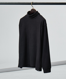 ABAHOUSE GRAY | 【パウダーストレッチ】スムース タートルネック(Tシャツ/カットソー)