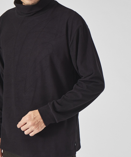 ABAHOUSE GRAY（アバハウスグレイ）の「【パウダーストレッチ】スムース タートルネック（Tシャツ/カットソー・メンズ・グレイッシュベージュ/オレンジ系その他/ライトグレー/ホワイト/ブラック・48/46）」の12枚目の写真
